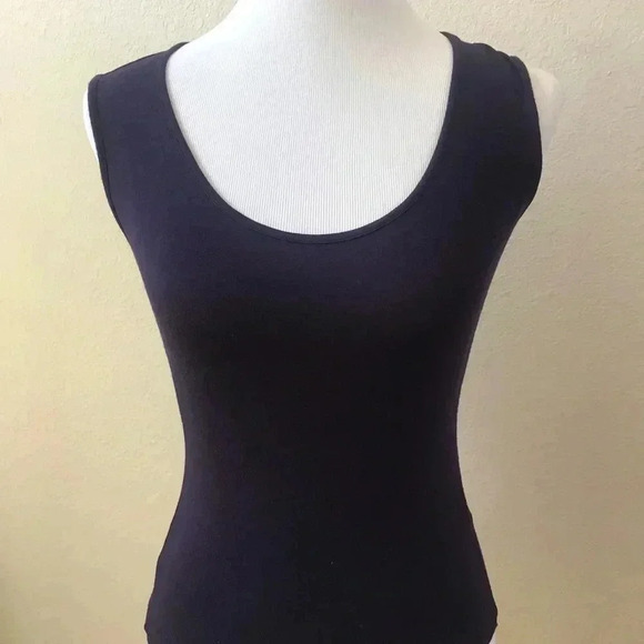Armani Collezioni Purple Tank Top - Picture 1 of 3
